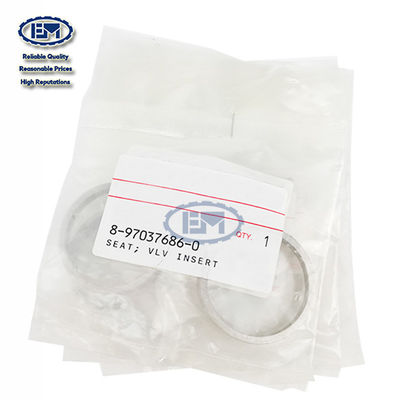 Sk120-3 ένθετο 897037-6860 βαλβίδων καθισμάτων μερών μηχανών εκσκαφέων 4BG1 6BG1 8970376860 897037-6861 8970376861